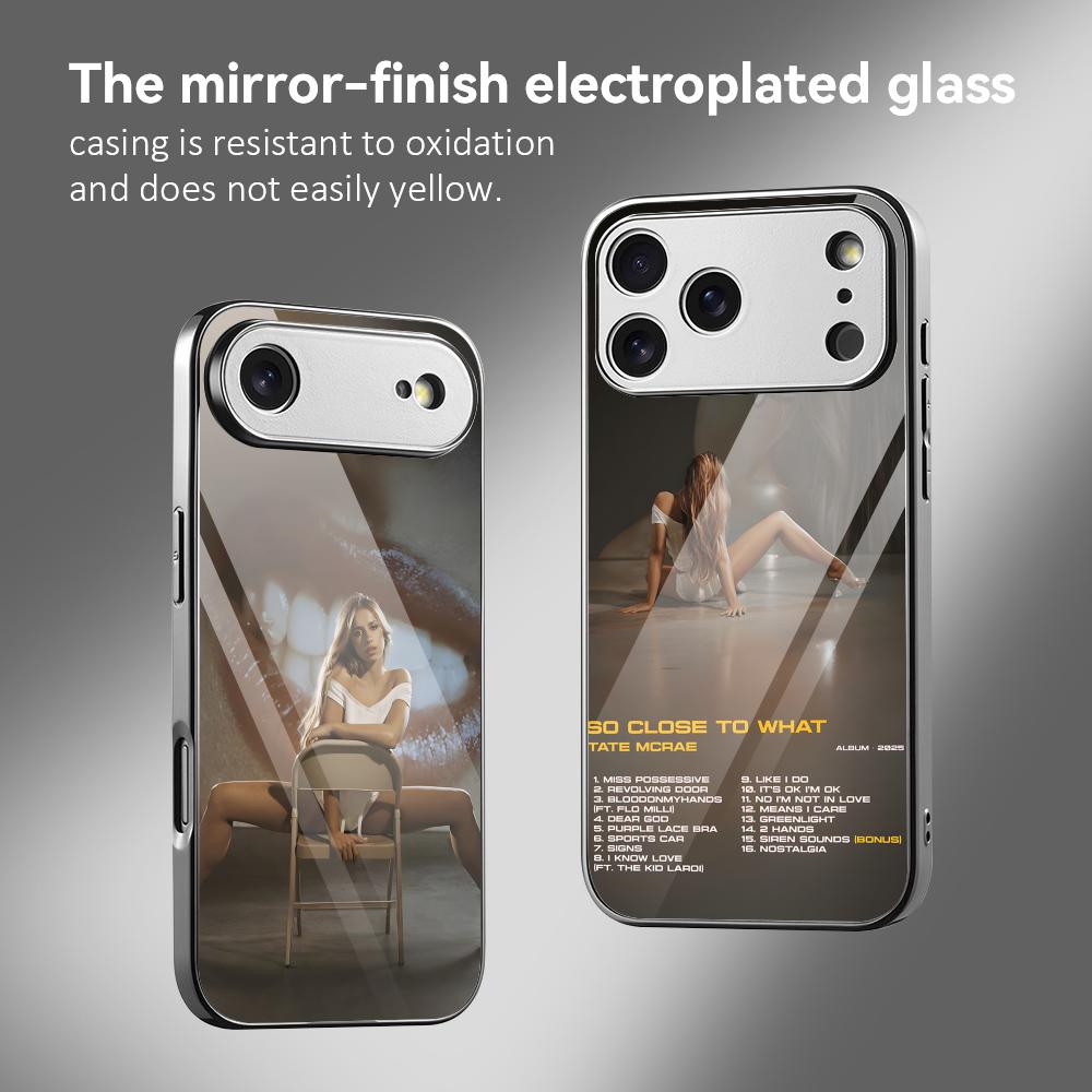 Apple Iphone 16 - Casing Ponsel Singer T-Tate McRae Untuk