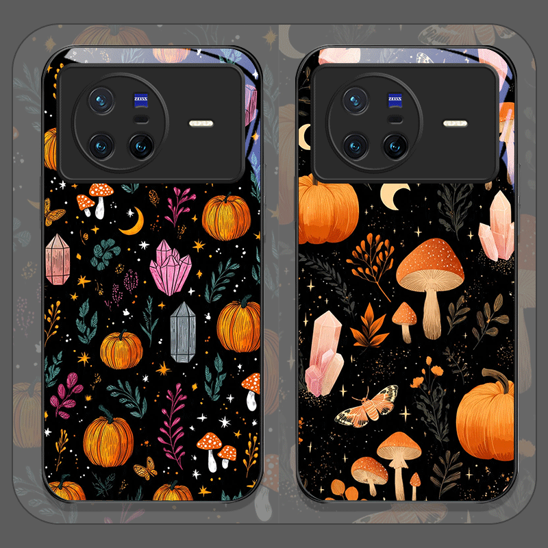 Oppo Find X8 - Casing Ponsel Kaca Tempered dengan Desain