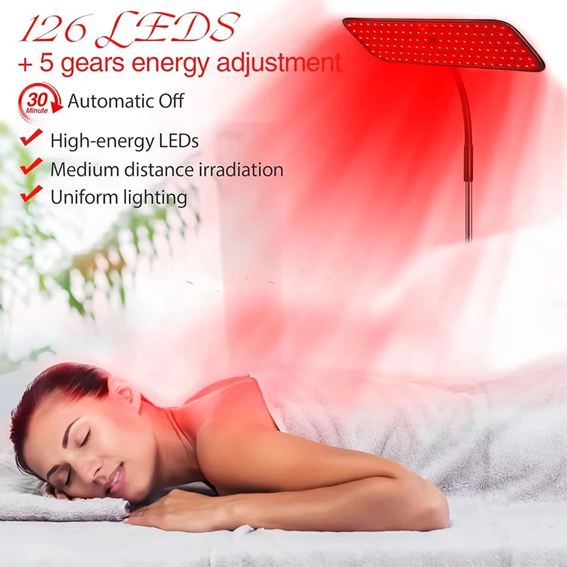 Panel Terapi Cahaya Merah LED  - Galvanic Skin Sensor ulasan dan harga