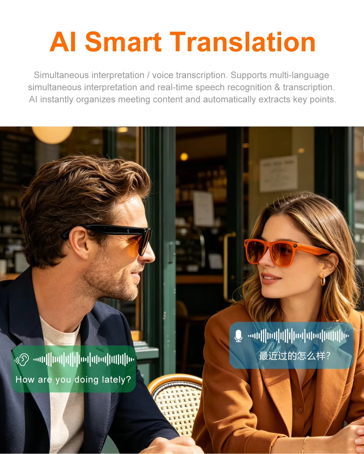 Kacamata Kamera Pintar Lenovo, - Smart Glasses Lens ulasan dan harga