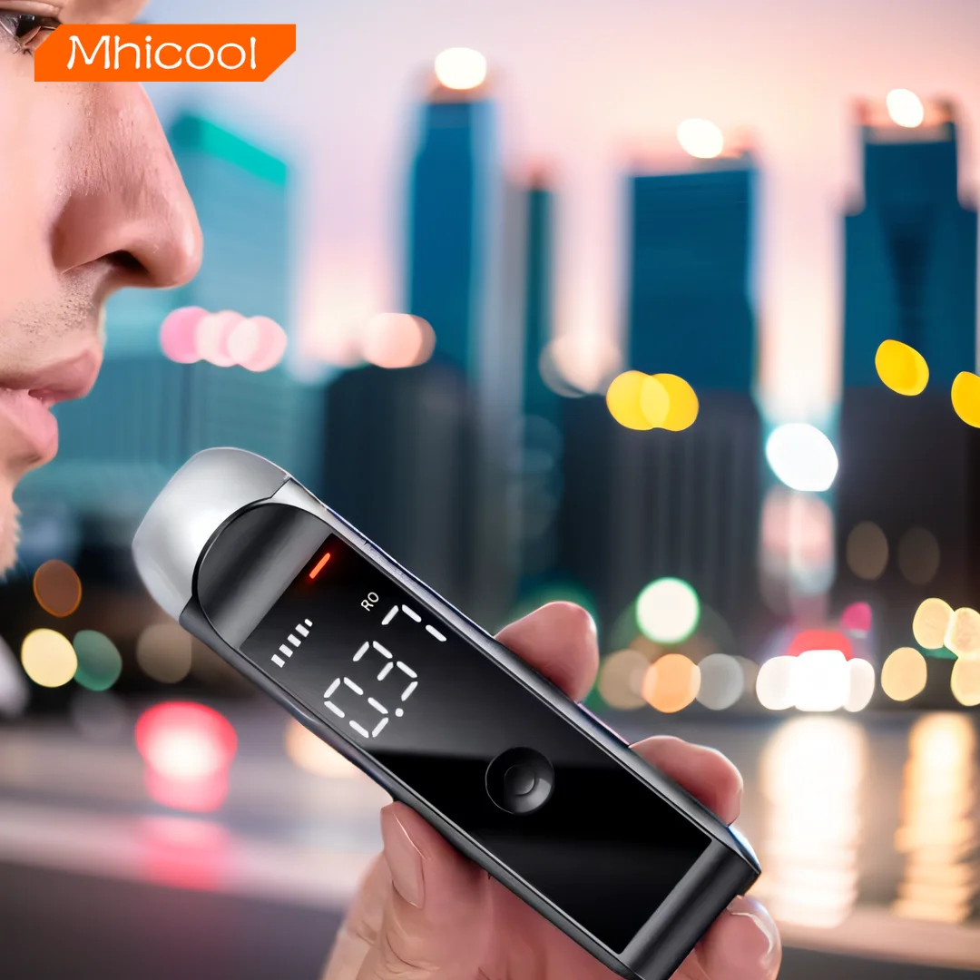 Alcotester Digital alkohol, pe - Breath Rate Monitor ulasan dan harga