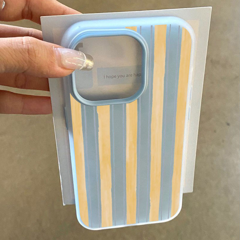 Casing Ponsel Bergaris Kuning  - Samsung Galaxy S24 ulasan dan harga