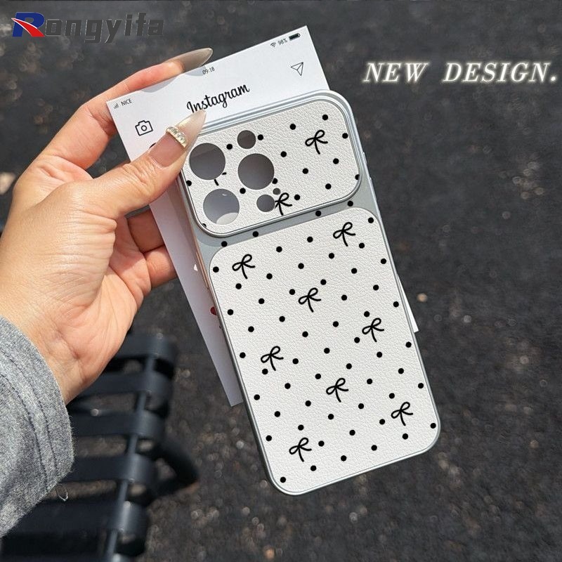 Casing Ponsel Kulit PU Putih U - Realme Gt 6 ulasan dan harga