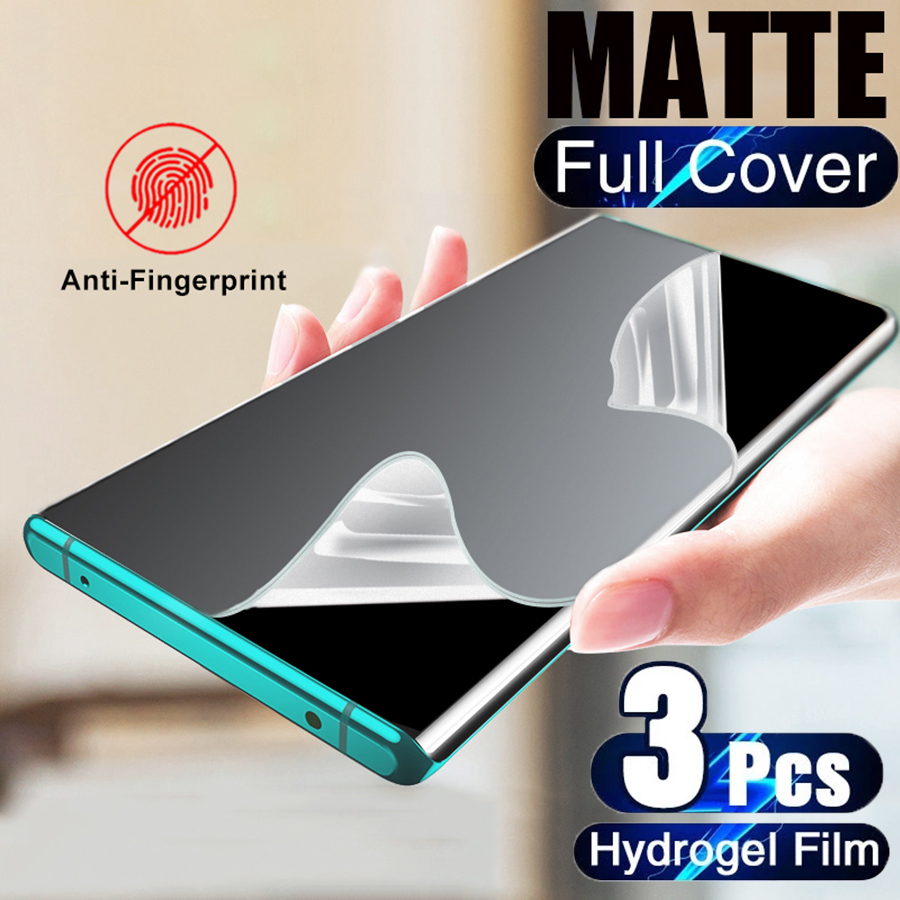 3 Buah Film Hidrogel Matte UNT - Realme Gt 6 ulasan dan harga