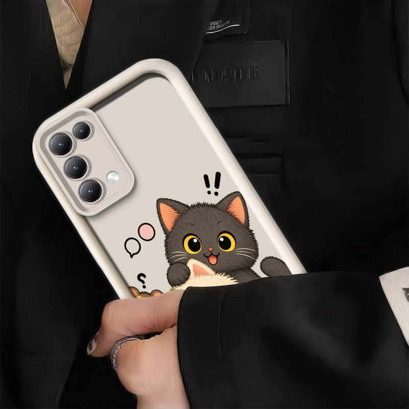 Casing Telepon Bertema Kucing  - Realme Note 50 ulasan dan harga