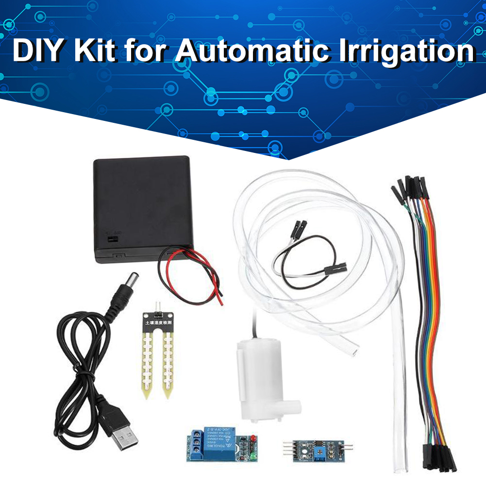 DIY Sistem Irigasi Otomatis Ki - Hydration Sensor Skin ulasan dan harga